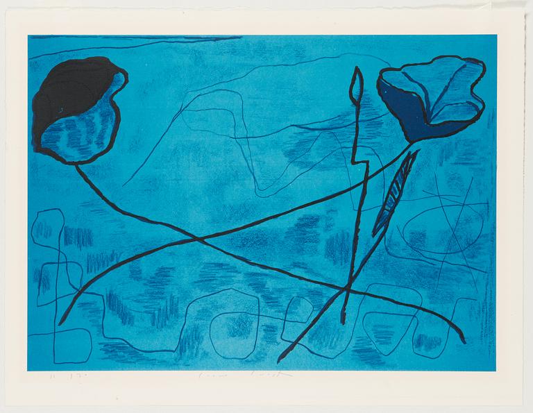 Leena Luostarinen, lithograph, signed and numbered 11/30.