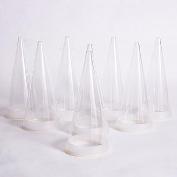 Achille & Pier Giacomo Castiglioni, a ceiling lamp, 'Fuchsia 8', Flos, Italy.