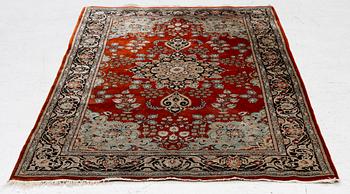 Carpet, Tabriz, silk, approx. 152 x 92 cm.
