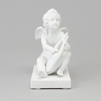 A bisquit scultpure From Eneret, after Bertel Thorvaldsen, Bing & Gröndahl, Denmark, 1860s.