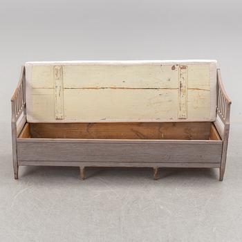 A late Gustavian sofa from around year 1800.