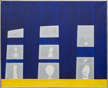 ROY LINDQVIST, oljemålning, signerad och daterad -74-75 a tergo.