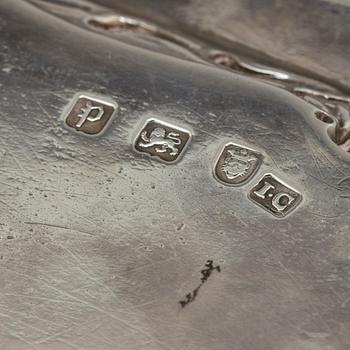 An English 18th century silver salver, mark possibly of John Carter II, London 1770.