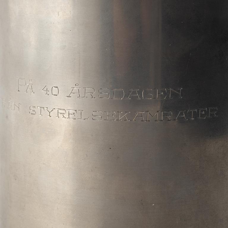 Pewter Jar, Athena, Ystad, 1936.