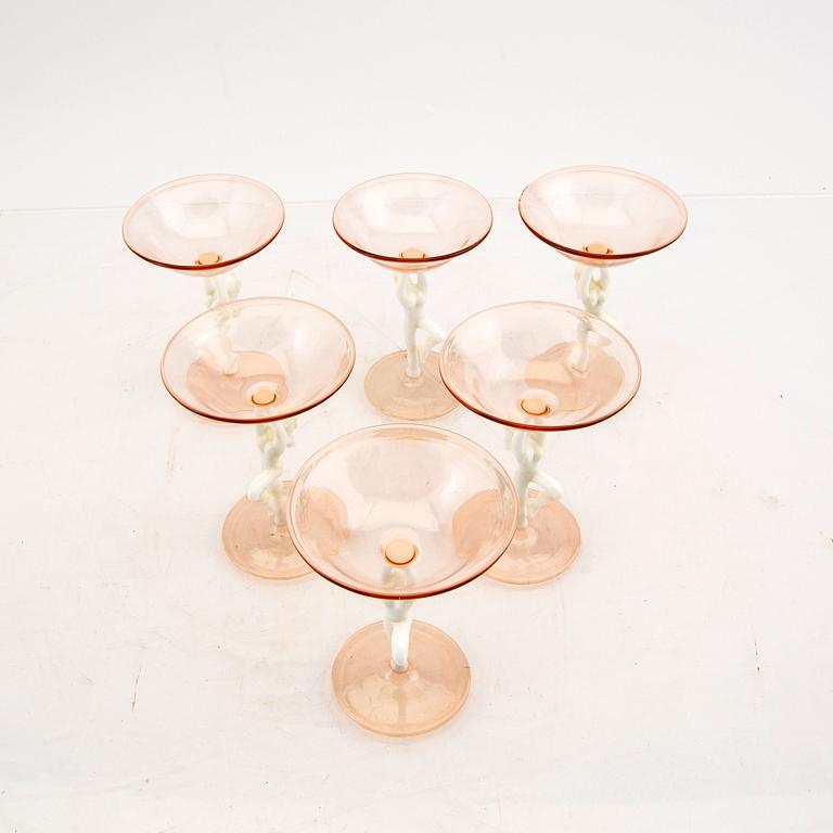 Frits Lampl and Joseph Berger liqueur service 7 dlr Bimini werkstätte 1920s/30s.