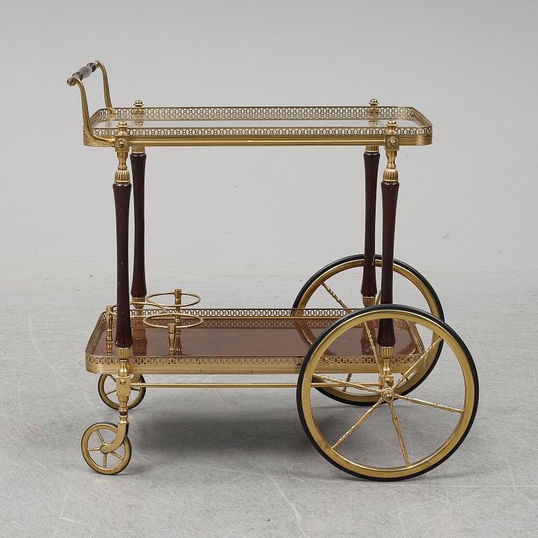 A second half of the 20th century tea trolley.