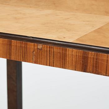 Swedish Modern, a library table, possibly Firma Boet, provenance: Factory owner Neck's residence in Nossebro, 1930s.