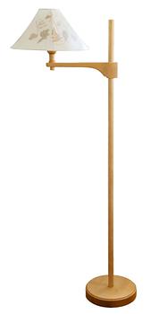 144. A  BIRCH FLOOR LAMP,