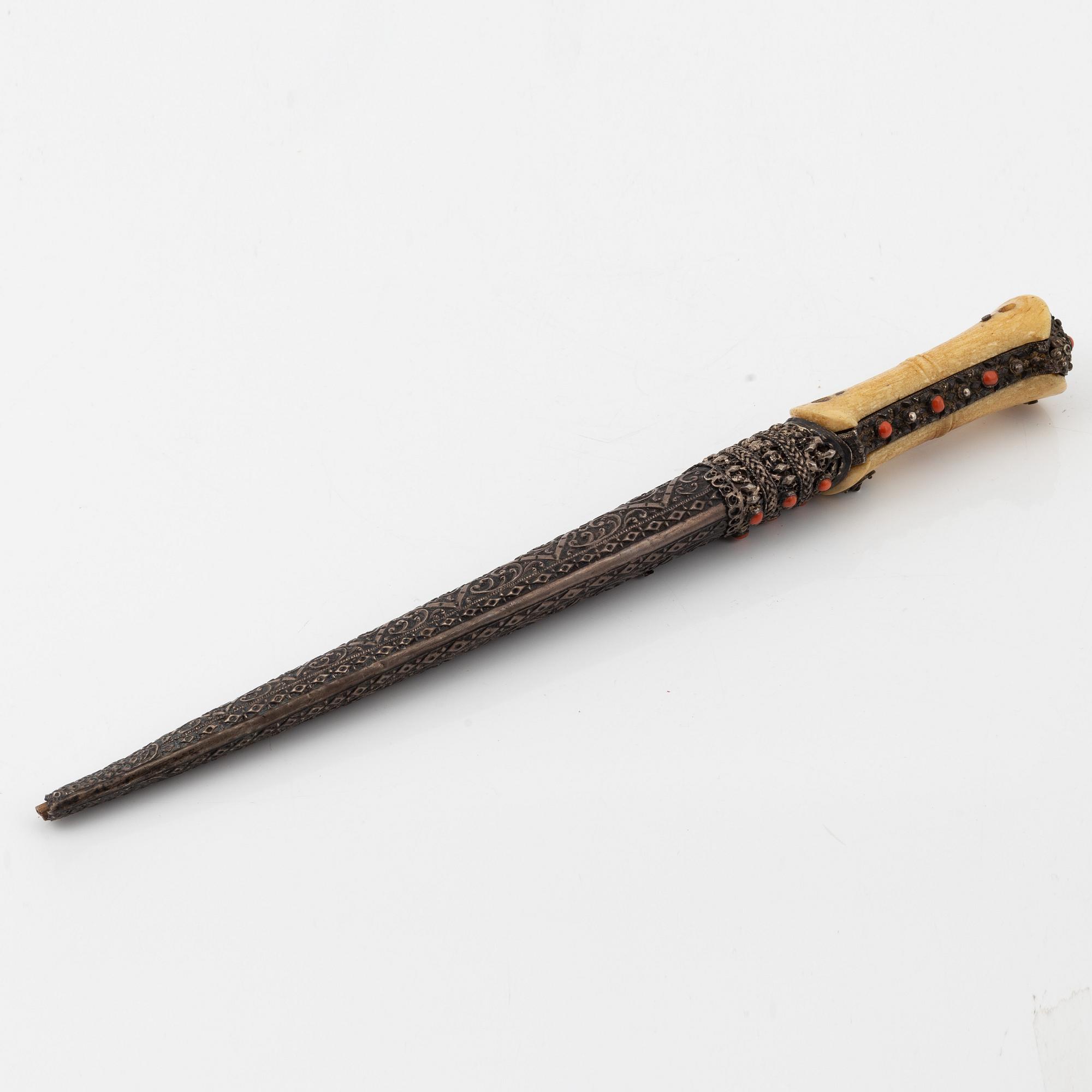 Dolk, turkisk, 1800-tal.