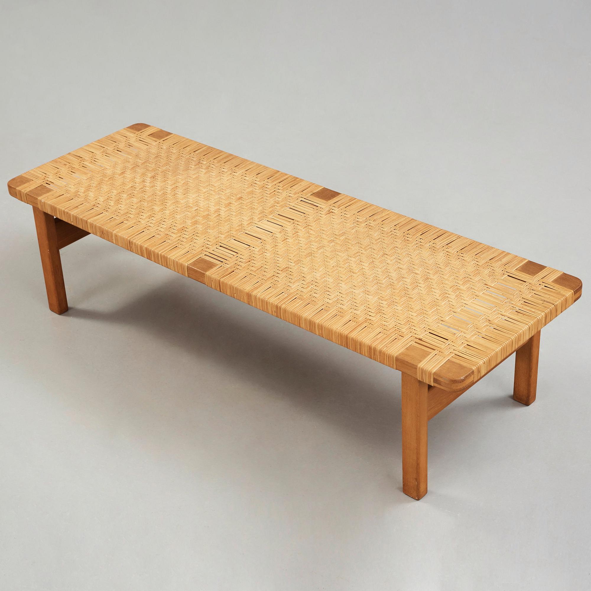 Børge Mogensen, bänk, Fredericia Stolefabrik, Danmark, 1950-60-ta, modell 272.