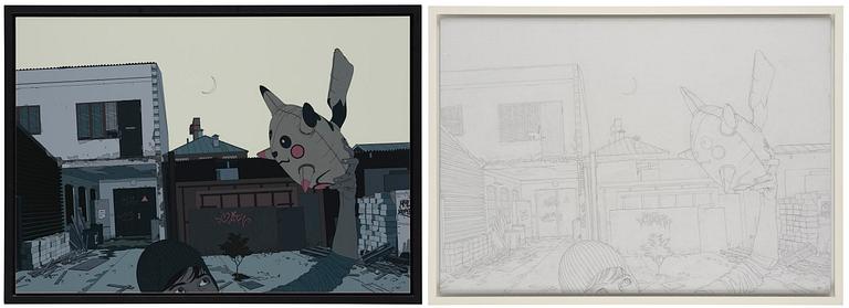 Omid Delafrouz, "Pikachu kontra verkligheten".