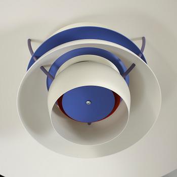 TAKLAMPA, PH-5, Poul Henningsen för Louis Poulsen, Danmark, 1900-talets andra hälft, höjd ca 30 cm.