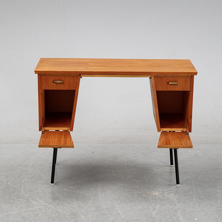 A teak veneered 'Marlene' writing desk, designed 1959.
