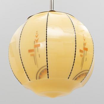 A celing light, 1930's.