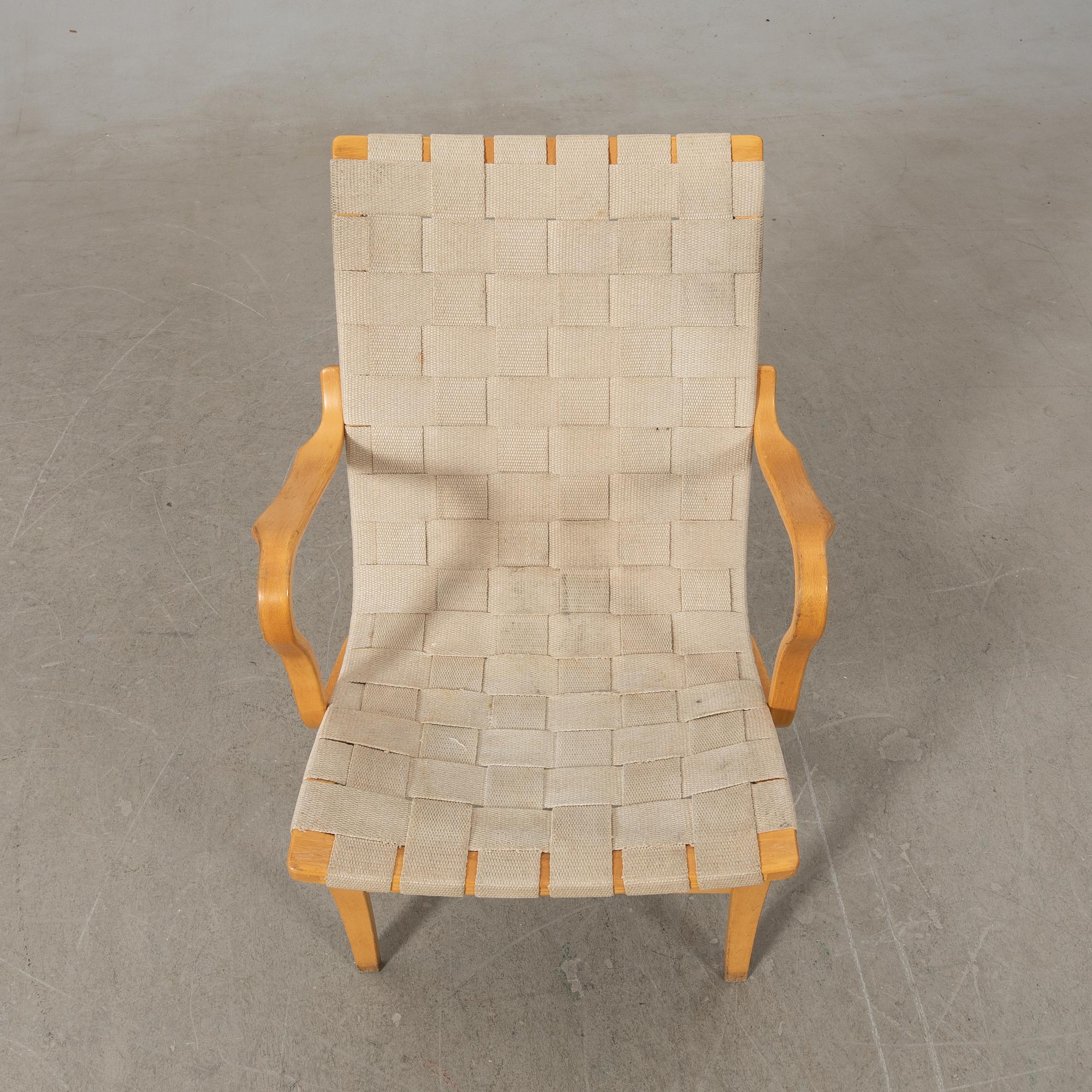 Bruno Mathsson, armchair, "Eva", Dux.