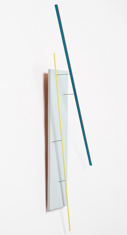 Axel Knipschild, blandteknik/väggobjekt. Signerad och daterad 1976 a tergo.