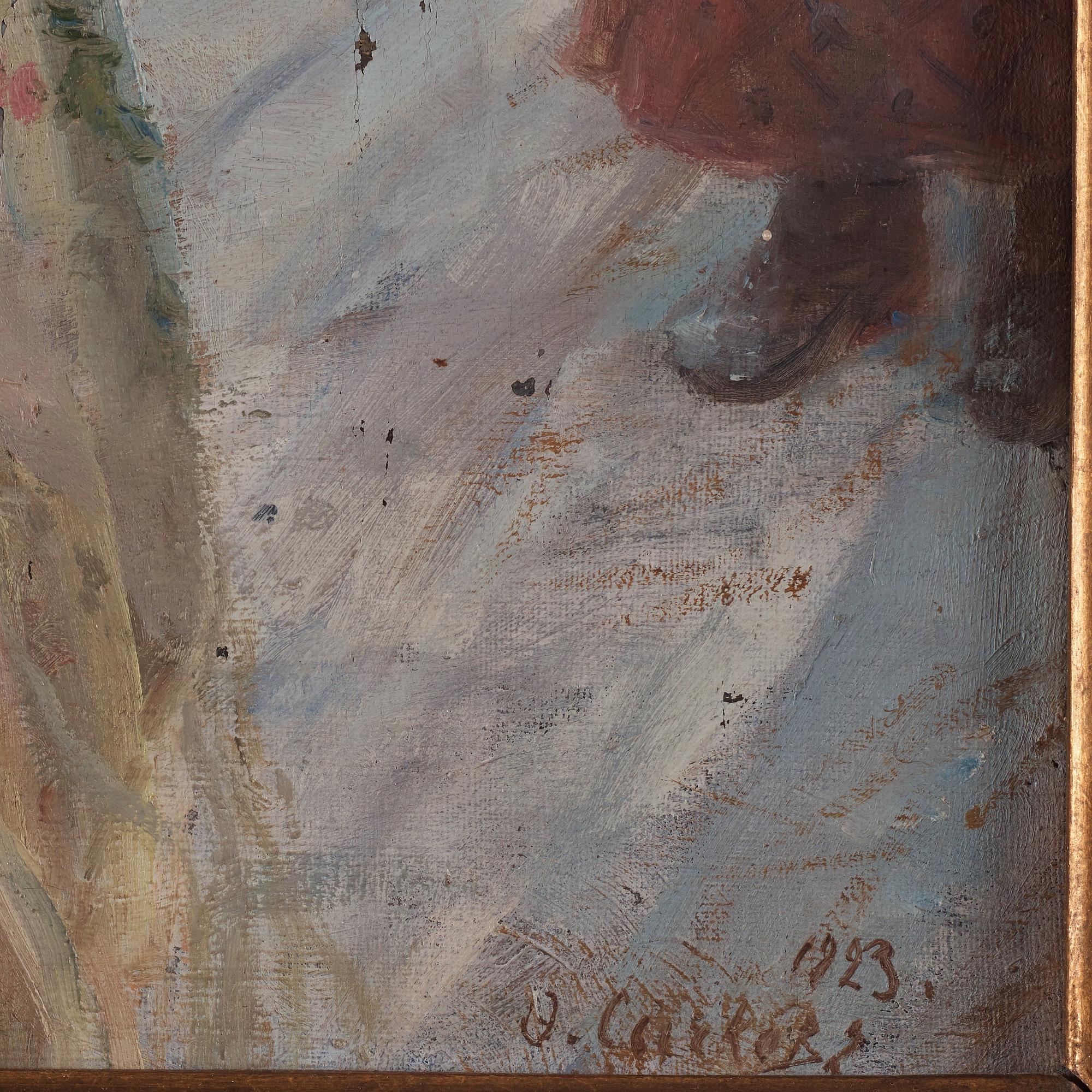 Feodor (Fedot) Vasilievich Sychkov, Winter scene with three friends.