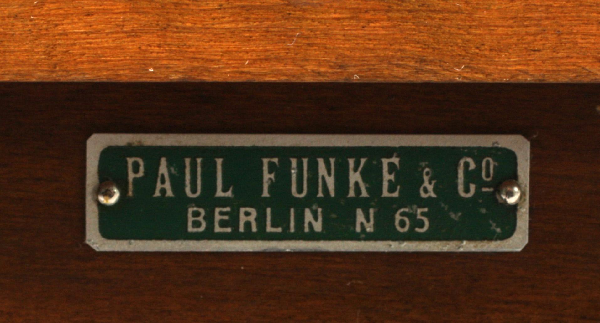VÅG, Paul Funke & Co Berlin. 1900-talets första hälft.