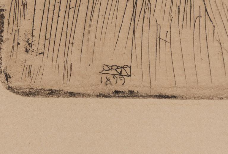 Anders Zorn, "Mrs. Clevland II".