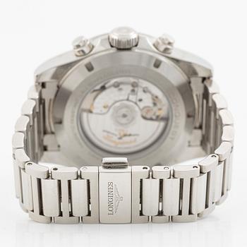 Longines, Conquest, chronograph, wristwatch, 42 mm.