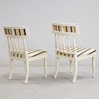 STOLAR, 2 st, Sengustavianska, 1800-talets första hälft.