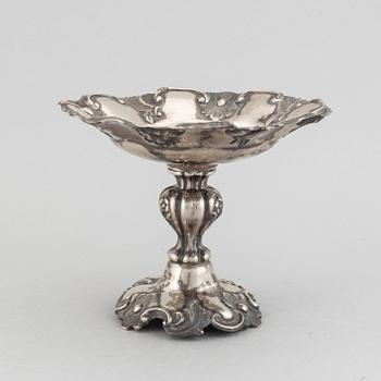 Carl Nyström, a silver tazza, Stockholm, 1854.