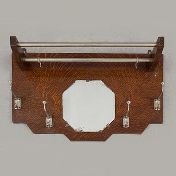 An oak klothes hanger, early 20th Century.