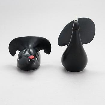 Lillemor Mannerheim, figuriineja, 2 kpl, posliinia, Arabia.