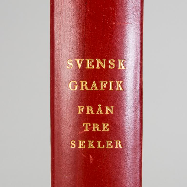 BÖCKER: Svensk grafik från tre sekler,
av Harald Sallberg och Gunnar Jungmarker, Stockholm 1957.
