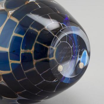 INGEBORG LUNDIN, vas, glas, "Ariel", Orrefors, 1960-tal.