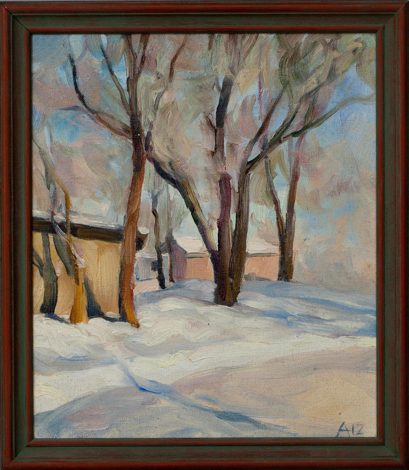 IVARS AIZKALNS, Olja på duk, sign. och dat. a tergo 2001.