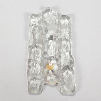 A 1960s "Ice block chandelier" by J.T Design, Kalmar, Austria.