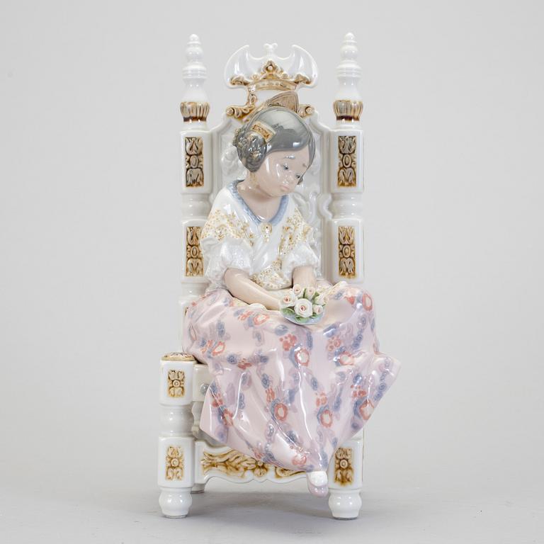 FIGURIN, porslin, Lladro, Spanien, 1900-tal.