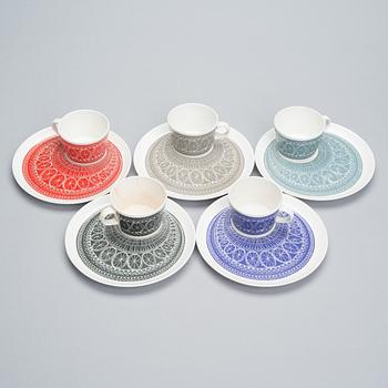 ASTIASTON OSIA, 10 kpl, "Pikapala-astiat", Arabia 1961-65.