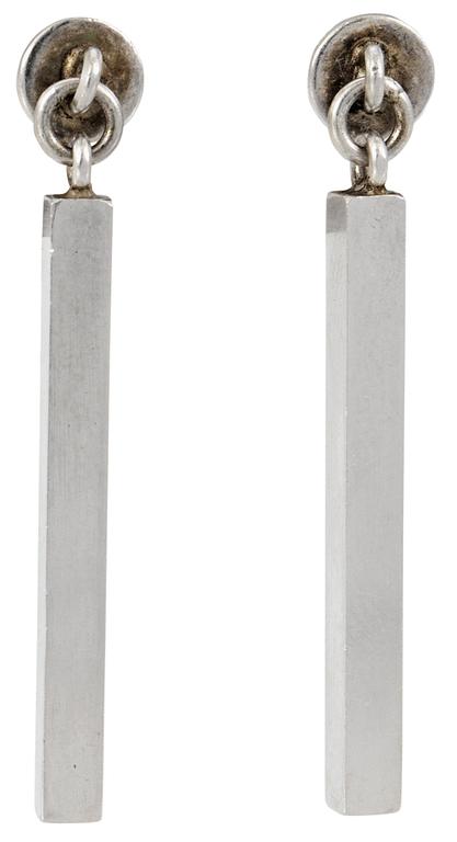 Wiwen Nilsson, WIWEN NILSSON Örhängen, 1 par, Lund 1960, sterling.