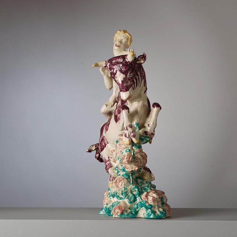 A Jean René Gaugin faience sculpture, Bing & Grøndahl, Denmark.