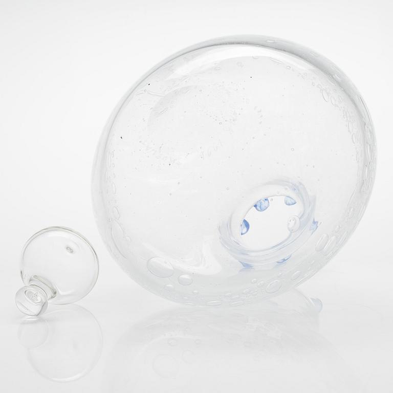 Tiina Nordström, an art glass signed Tiina Nordström, Iittala 1996.