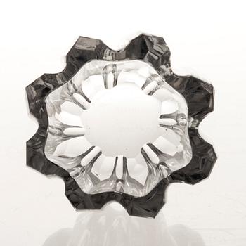 A Tapio Wirkkala glass vase model 3272, signed Tapio Wirkkala Iittala.