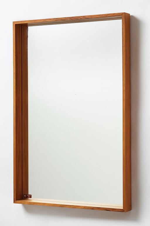 A Swedish 1950's-60's mirror model 7028 from Glas & Trä, Hovmantorp.