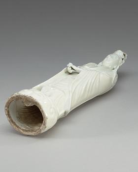 GUANYIN, blanc de chine. Qing dynastin (1644-1912).