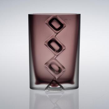 TAPIO WIRKKALA, VAS, glas, signerad Tapio Wirkkala 3306.