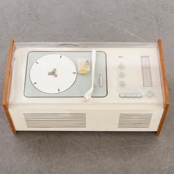 DIETER RAMS & HANS GUGELUT, skivspelare, Braun, modell SK 4/1, Tyskland 1950-60-tal.