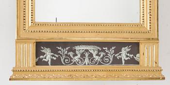 SPEGEL, sengustaviansk, omkring 1800.