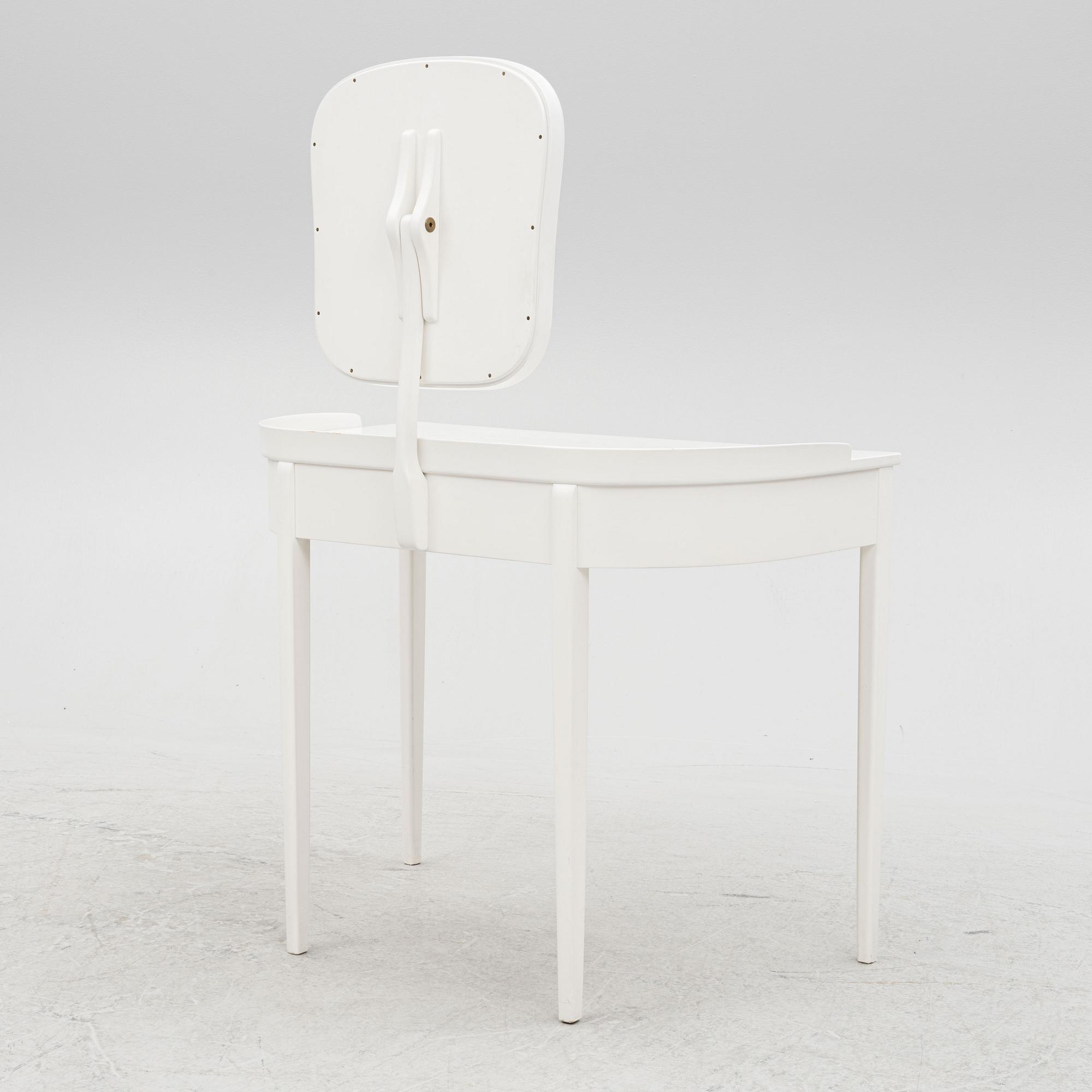 Carl Malmsten, a 'Birgitta' dressing table, Åfors Möbelfabrik, second half of the 20th Century.