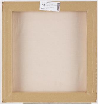 Märta Måås-Fjetterström, a textile. 'Linneknoppen', flat weave, c. 42 x 39 cm, signed AB MMF.