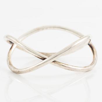 Firma Georg Jensen, armring, sterlingsilver.