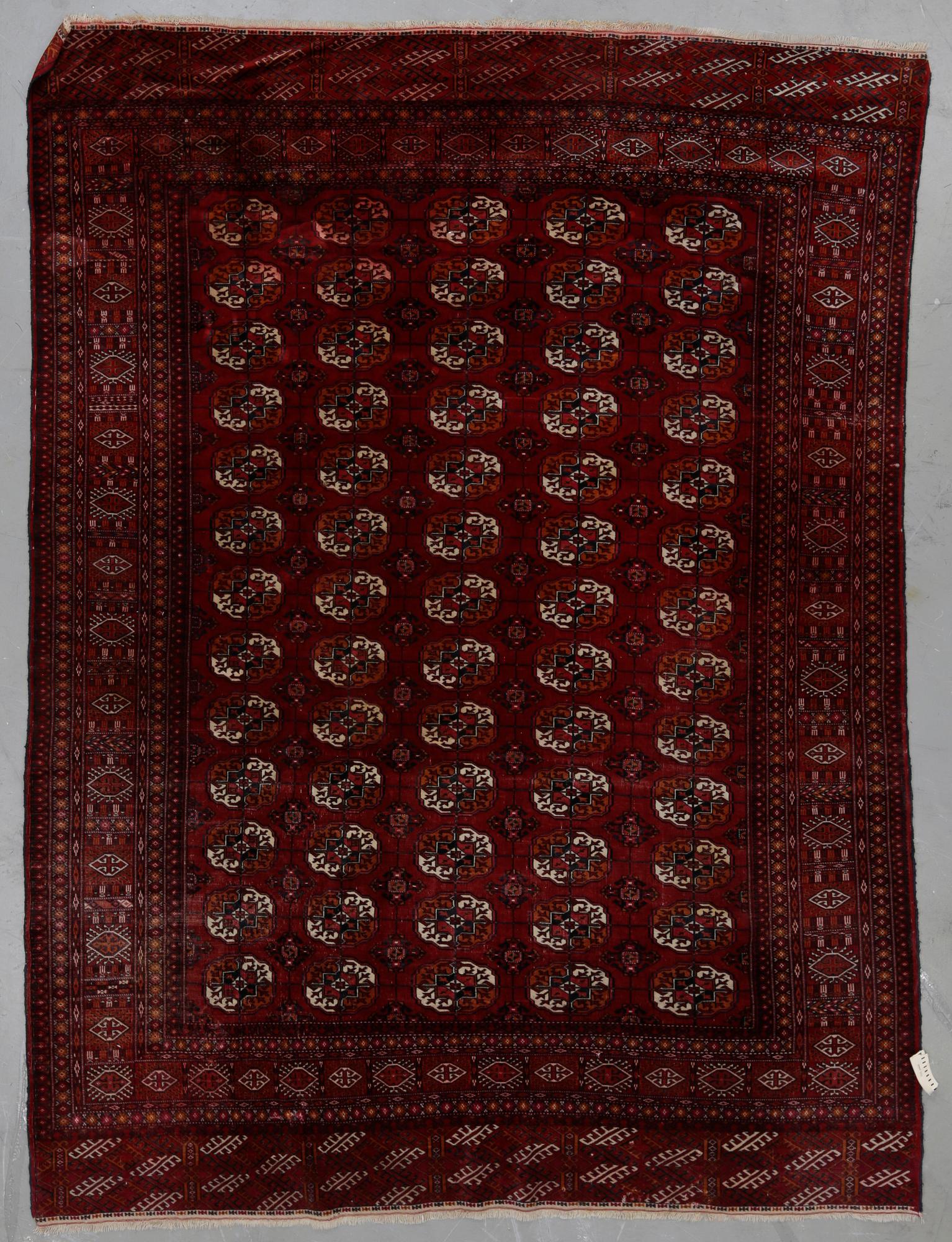 MATTA, old Tekke, Turkmen. Ca 275x212.