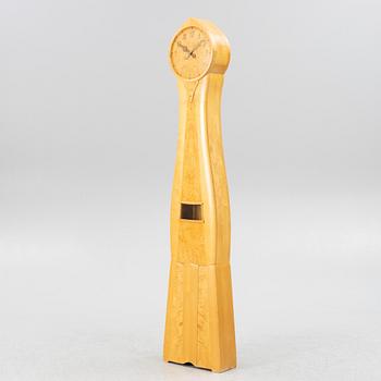 Carl Malmsten, long case clock, 'Tidlösa', late 20th century.