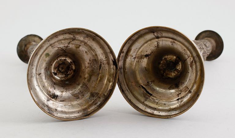 LJUSSTAKAR, 1 par, 1700-/1800-tal.