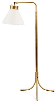 443. A pair of Josef Frank brass floor lamps, Svenskt Tenn, model 1842.